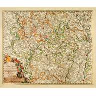 Old map image download for Generalis Lotharingia ducatus tabula. . .