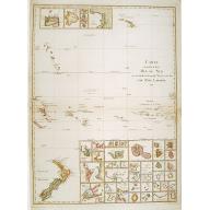 Old map image download for Carte d'une Partie de la Mer du Sud..