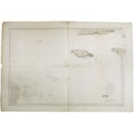 Old, Antique map image download for Mer des Antilles. Carte des passages entre Cuba, La Jamaique et la cote des mosquitos. . .
