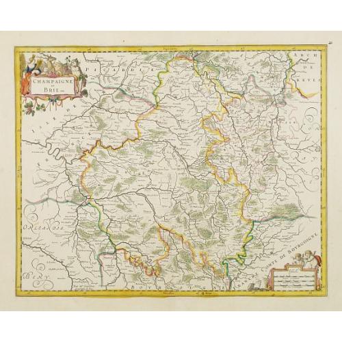 Old map image download for Champaigne et Brie etc.