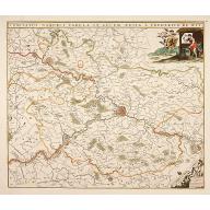 Old, Antique map image download for Comitatus Namurci Tabula in Lucem. . .