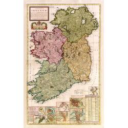 A new map of Ireland devided into its provinces..