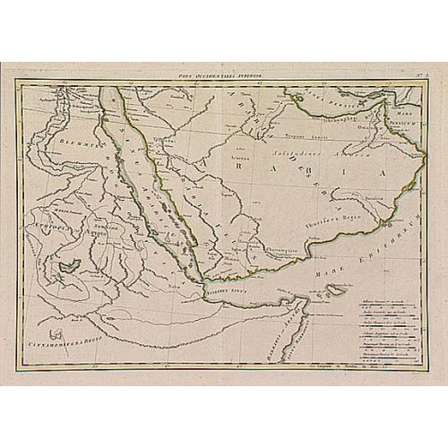 Old map image download for No Title: The Arabian peninsula.