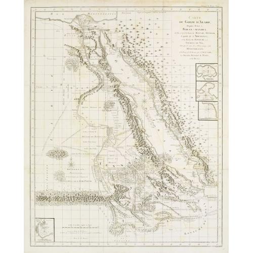 Old map image download for Golphe D'Arabie,.. Bab-el-Mandeb, ..