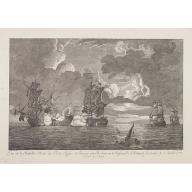 Old, Antique map image download for Vue de la Bataille Navale des Flottes Russes et Turques . . .
