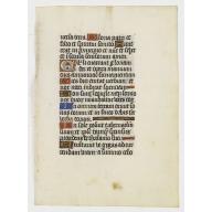 Old, Antique map image download for Leaf on vellum from a manuscript Book of Hours.