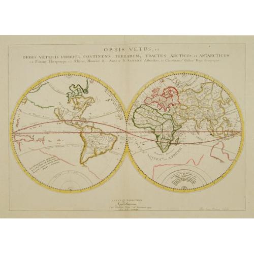 Old map image download for Orbis Vetus, et.. Auctore N.Sanson..