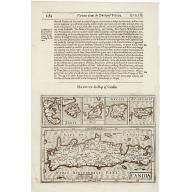 Old, Antique map image download for Candia, Corfu, Zante, Milo, Nicsia, Scarpanto.