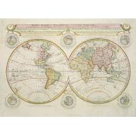 Old, Antique map image download for Mappe-Monde ou Description du Globe Terrestre. . .