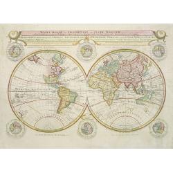 Mappe-Monde ou Description du Globe Terrestre. . .
