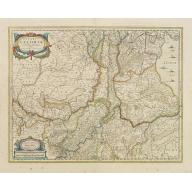 Old, Antique map image download for Ducatus Geldria.