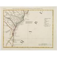Old, Antique map image download for Parte Orientale della Florida, della Giorgia, e Carolina. . .