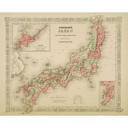 Johnson's Japan Nippon, Kiusiu, Sikok, Yesso. . .