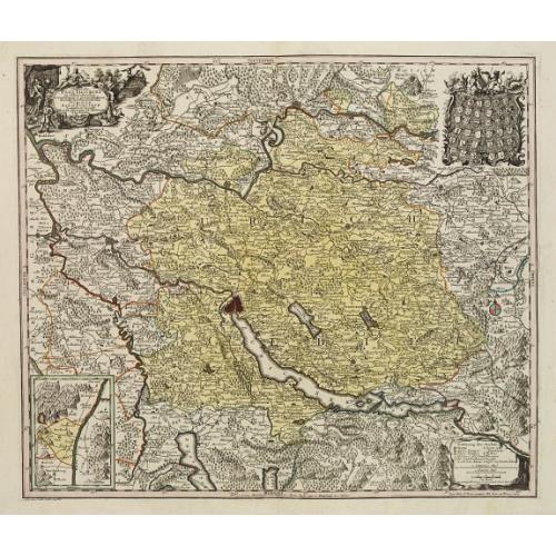 Old map image download for Delineatio Pagi Tigurini ex observationibus recentissimis et accuratissimis : accedit seorsim in tabella dominum Sax et Forsteck.