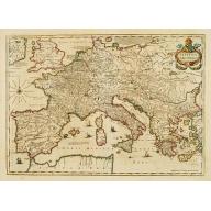 Old map image download for Imperium Caroli Magni