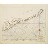 Old map image download for A Large Draught of the Mallabar Coast..