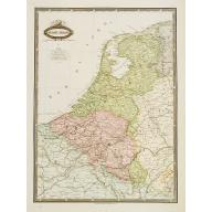Old map image download for Belgique & Hollande.