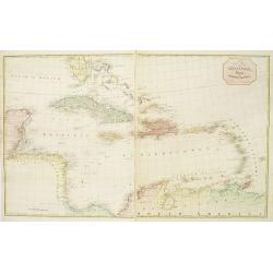 A new map of the West Indies.. (2 sheets)