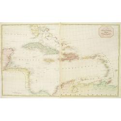 A new map of the West Indies.. (2 sheets)