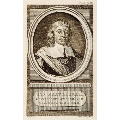 Old map image download for Portrait of Jan Maatzuiker.