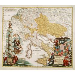 Tabula Geographica Europae Austriacae generalis..