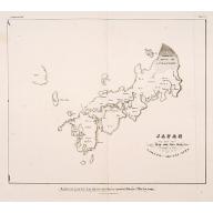 Old, Antique map image download for Japan ten tyde van Zin-mu-ten-won 660 v.c.