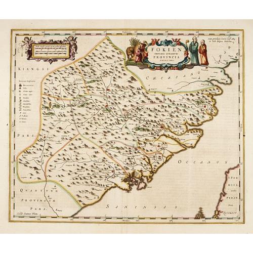 Old map image download for Fokien Imperii Sinarum Provincia undecima.