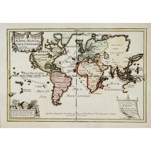 Old map image download for Mappe-Monde ou carte Universelle..