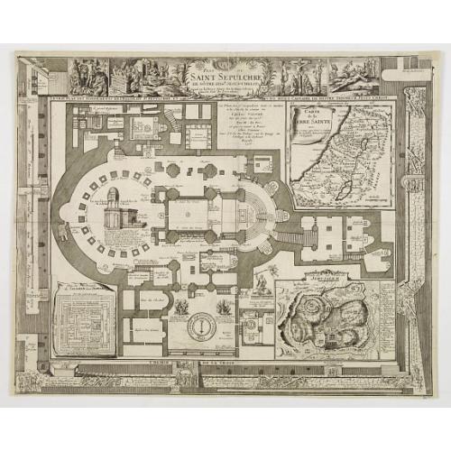 Old map image download for Plan du Saint Sepulchre..