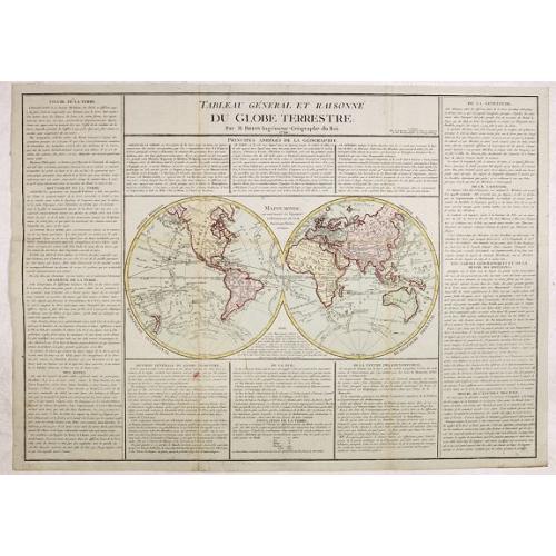 Old map image download for Tableau général et raisonné du Globe Terrestre. . .