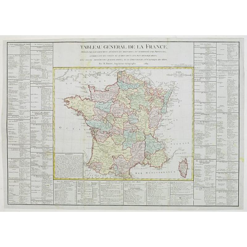 Tableau général de la France,..
