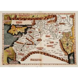 Tabula Quarta Asia (Holy Land and Cyprus)