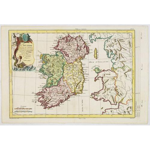 Old map image download for L'Irlande. . .