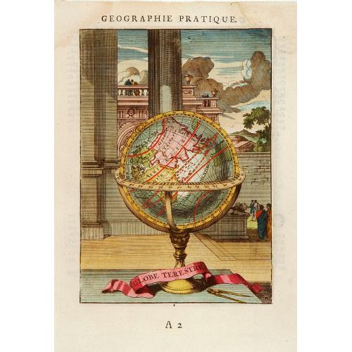 Old map image download for Globe Terestre.