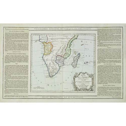 Old map image download for Partie de L'Afrique..