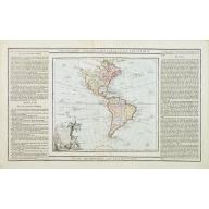 Old map image download for L' Amerique dressée pour l'étude de la géographie . . .