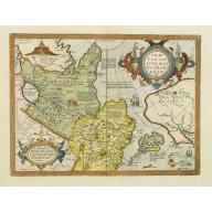 Old, Antique map image download for Tartariae sive magni Chami regni typus.