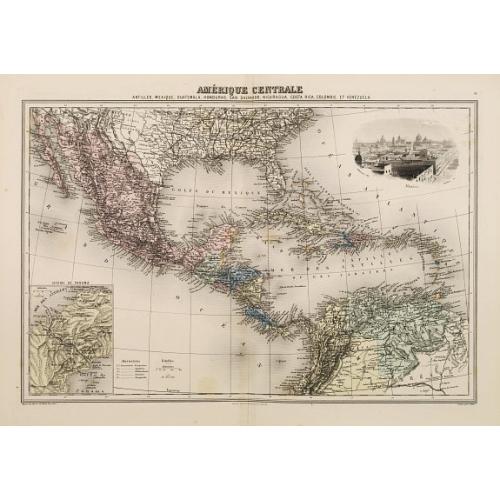 Old map image download for Amérique Centrale.
