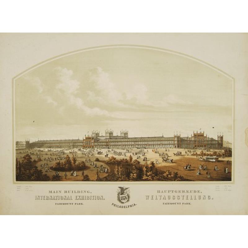 Main Building - International Exhibition Fairmount Park
