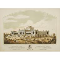 Old, Antique map image download for Memorial Hall - International Exhibition Fairmount Park