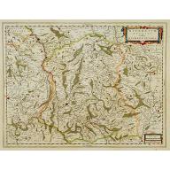 Old map image download for Nivernium Ducatus. Gallicèa Duche de Nevers.