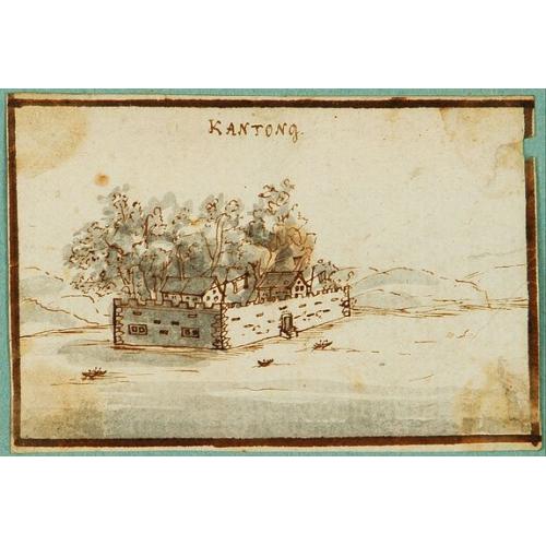 Old map image download for Kantong [The Dutch Folly Fort off Canton]
