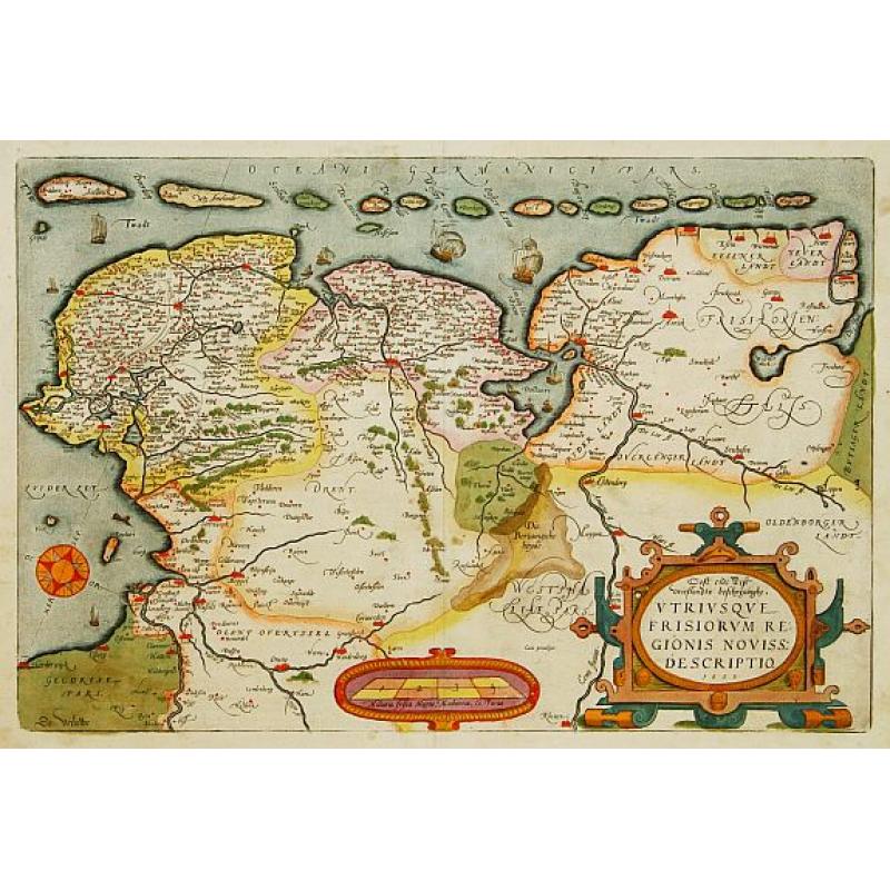 Oost ende West Vrieslandte beschryvinghe.