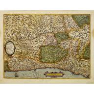 Old, Antique map image download for Pedemontanae vici norumque..
