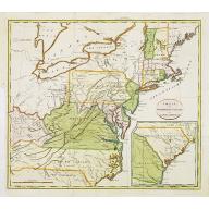 Old, Antique map image download for Theil der Vereinigten Staten von Nord America.