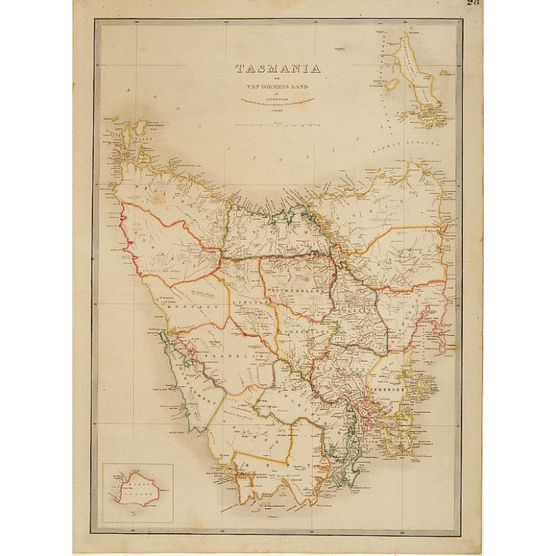 Tasmania or Van Diemens Land. . .