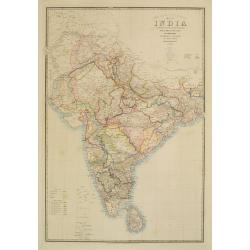 Map of India. . .