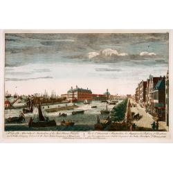 A view of the Admiralty at Amsterdam of the store houses, wharfes.. To the East India Company of Holland. . .