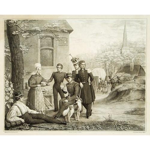 Old map image download for No title: Soldiers taking a break.