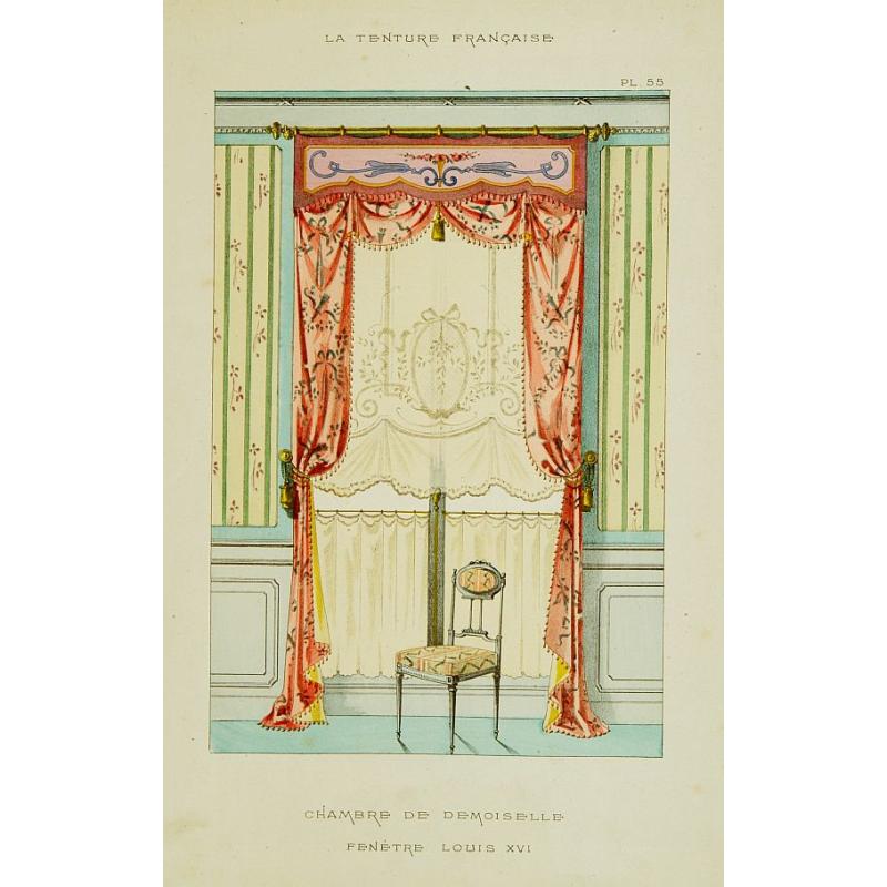 Chambre de demoiselle fenètre Louis XVI.